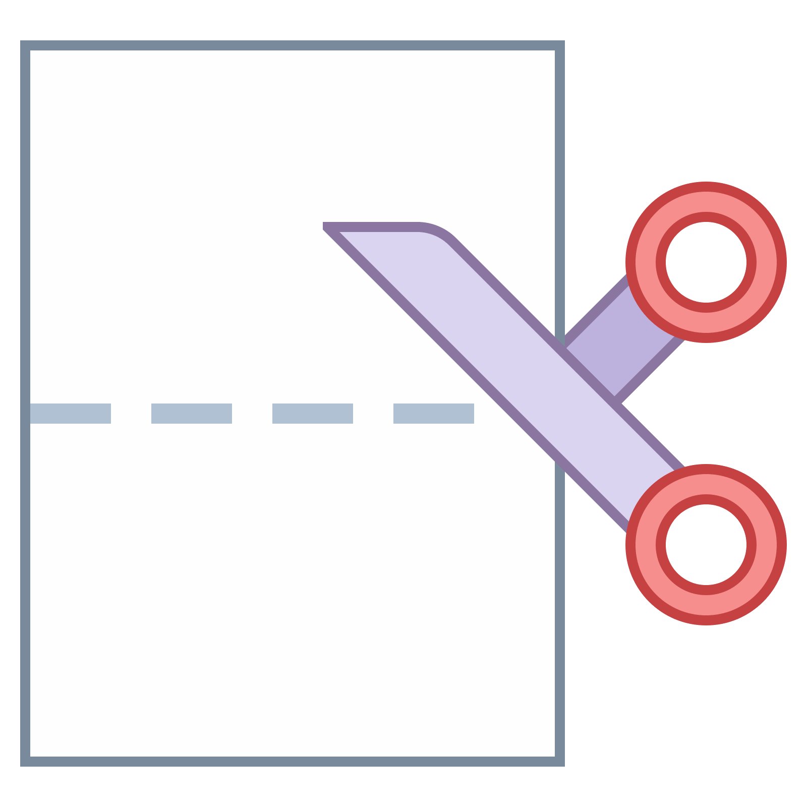 cut clipart dashed line