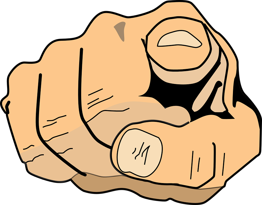 Pointing at you png. Finger clipart point