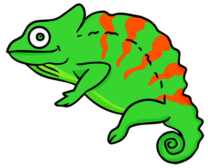 Chameleon clipart logo. Iguana free download best