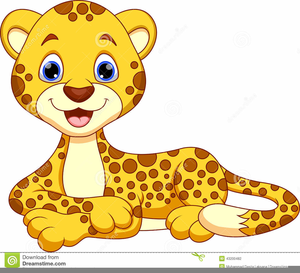 Leopard clipart yellow. Cute free images at