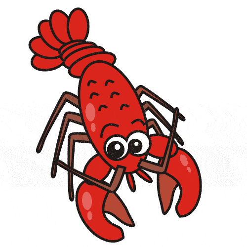 lobster clipart cartoon