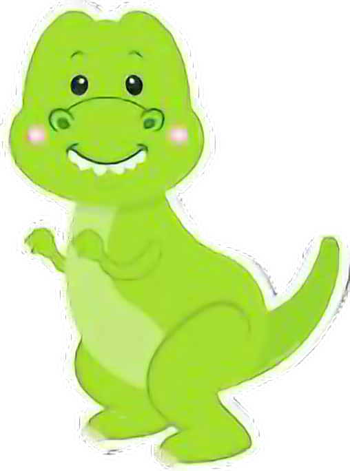 cute animated t rex