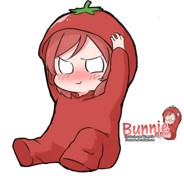 cute clipart tomato