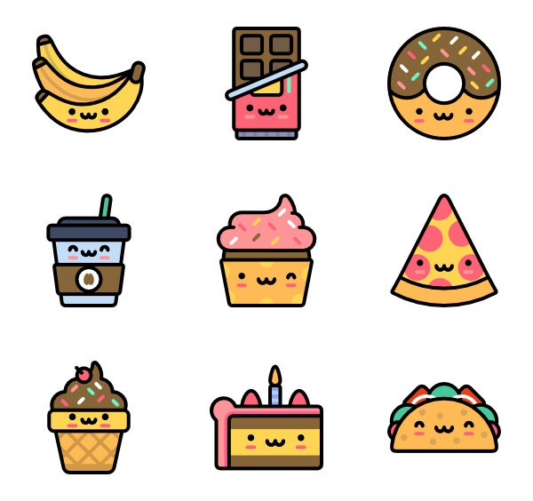  icon packs vector. Cute png images