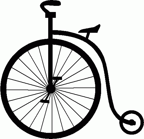 cycle clipart antique bike
