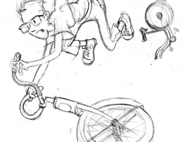 Cycle clipart broken bicycle. Free exercise bike spinning