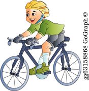 cycle clipart lad