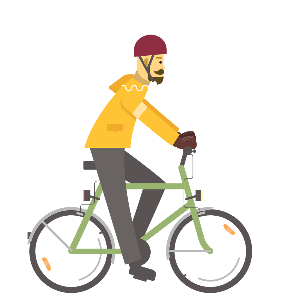 cycling clipart transparent