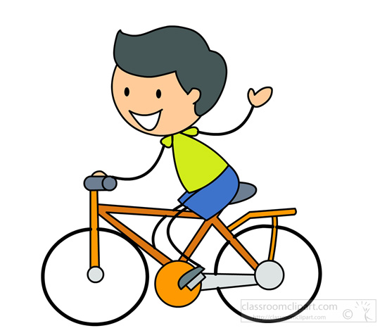 Cycle clipart rode. Sports free bicycle to