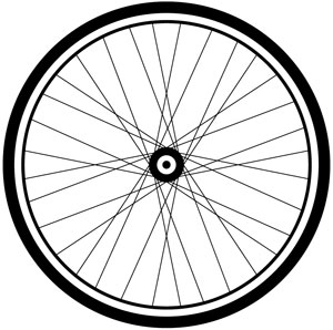 cycling clipart bike wheel