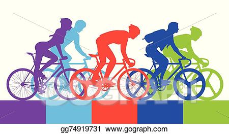 cycling clipart cycle race