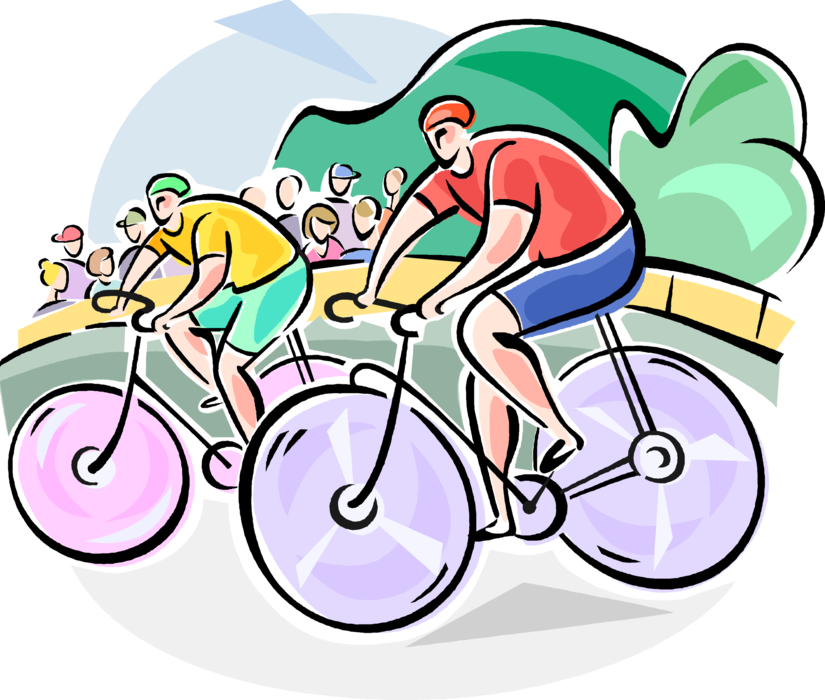 cycling clipart cycling competition
