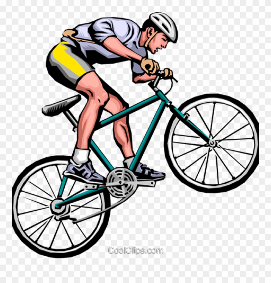 cycling clipart mountain bike