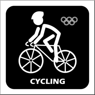 cycling clipart olympic event