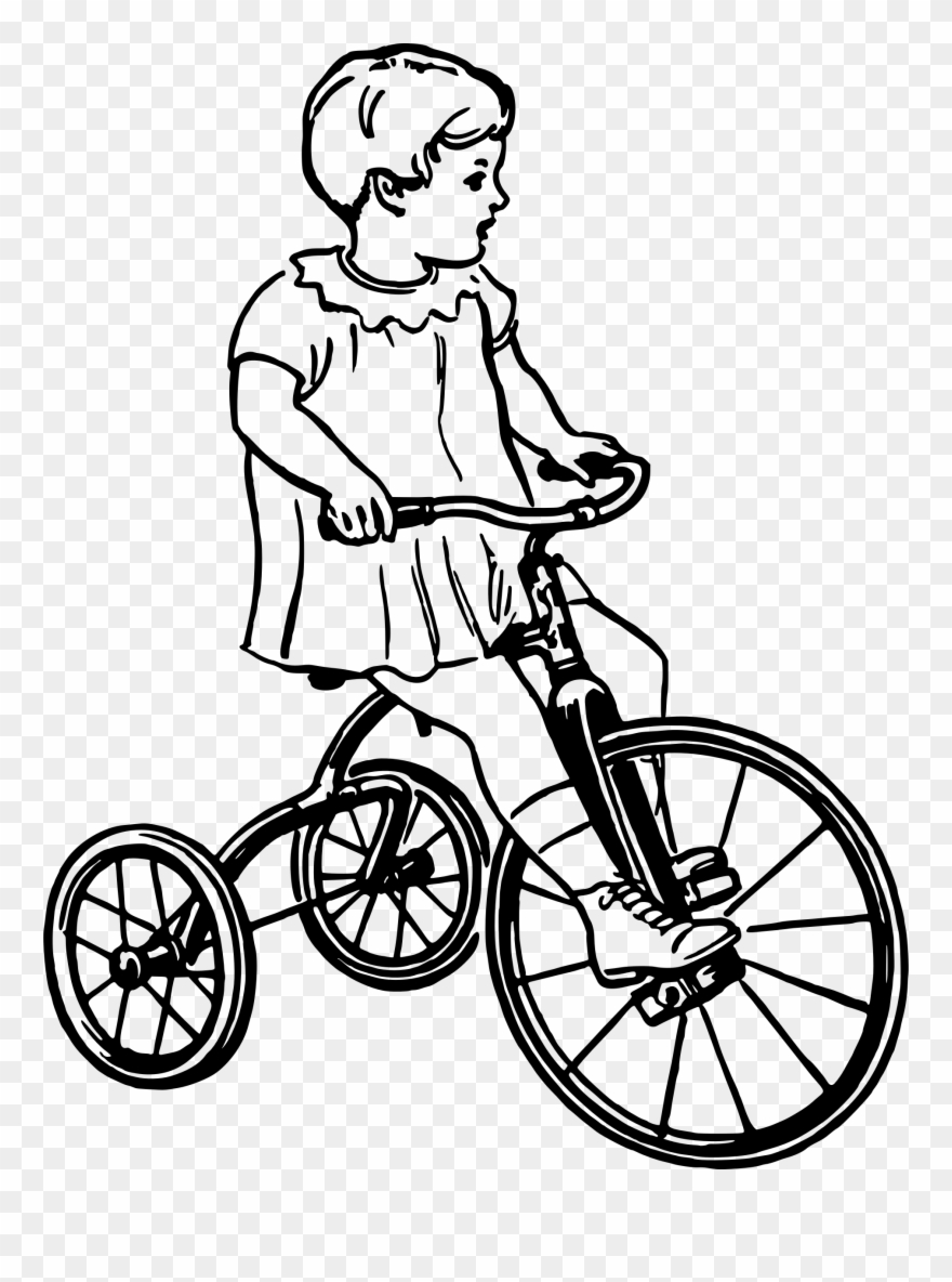 cycling clipart tricycle