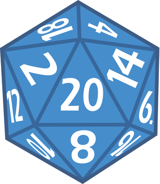 D20 Clipart 20 Sided Dice 10 