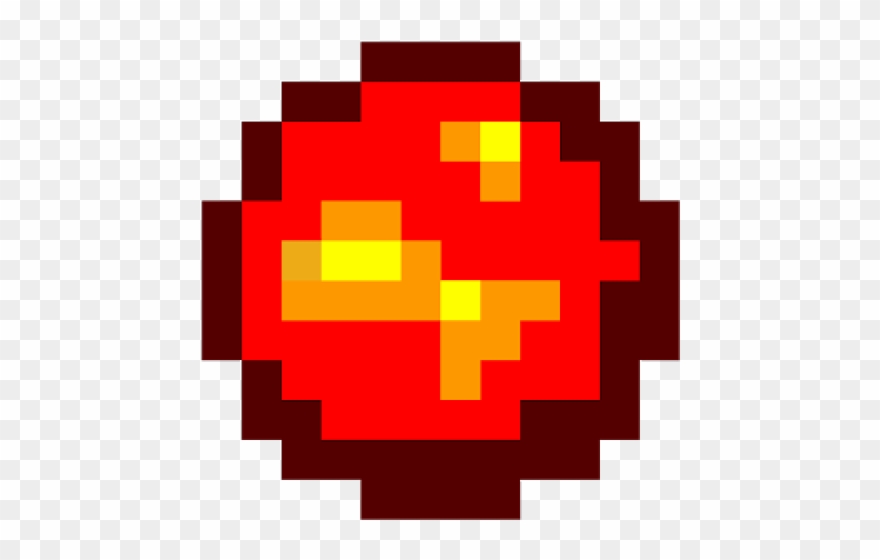 fireball clipart pixel mario