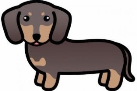 dachshund clipart cartoon
