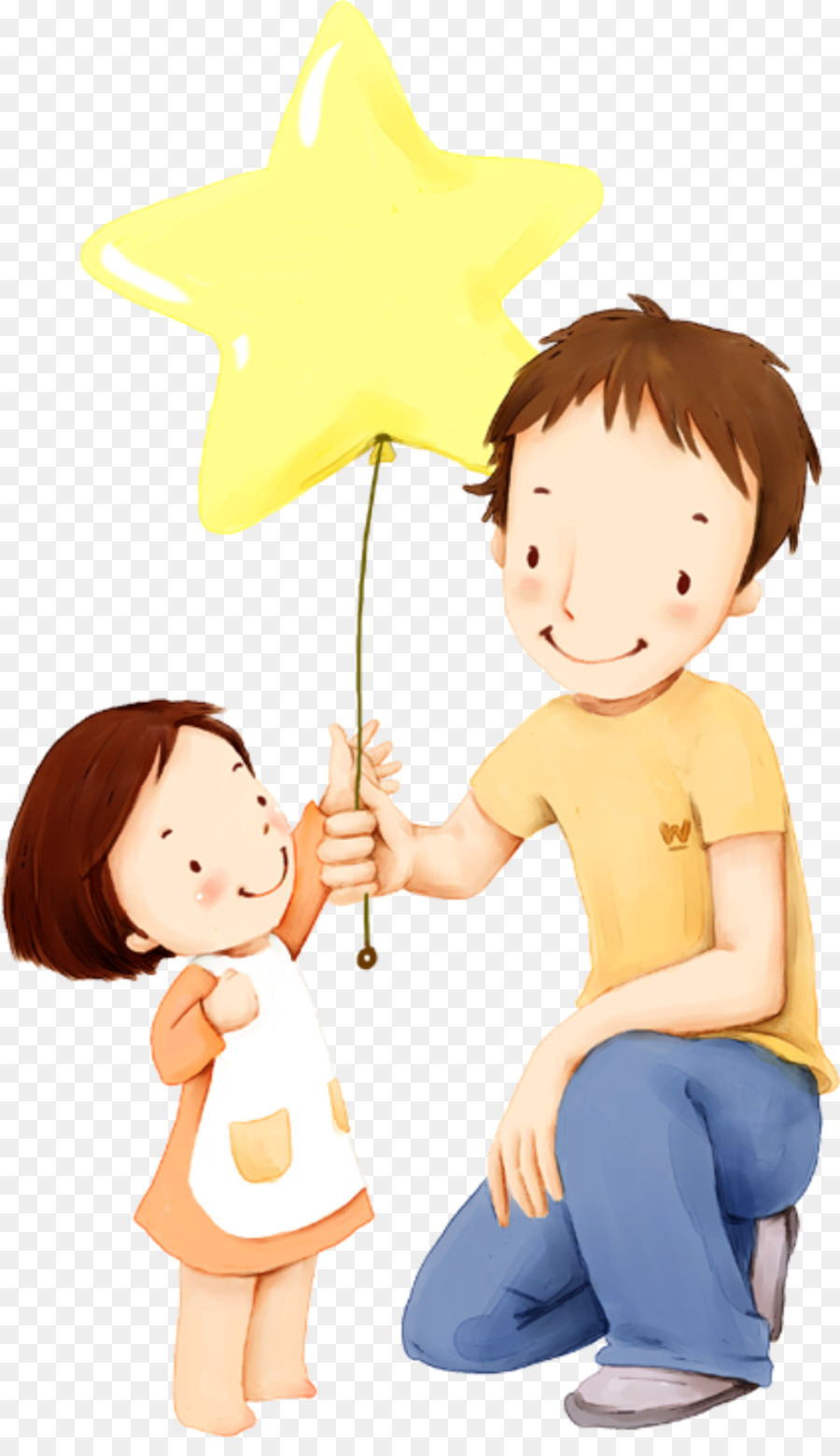 Dad clipart affection. Boy cartoon png download