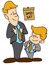 dad clipart alike
