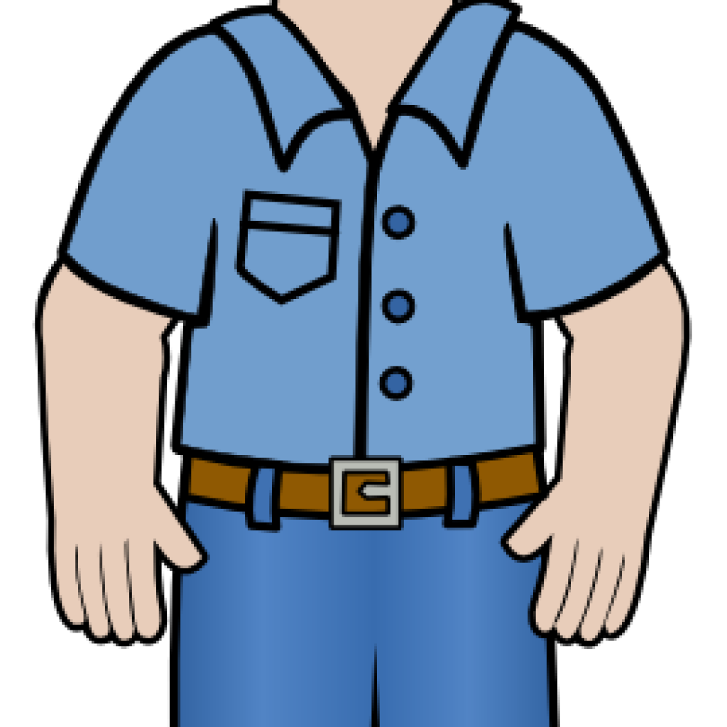 dad clipart bust
