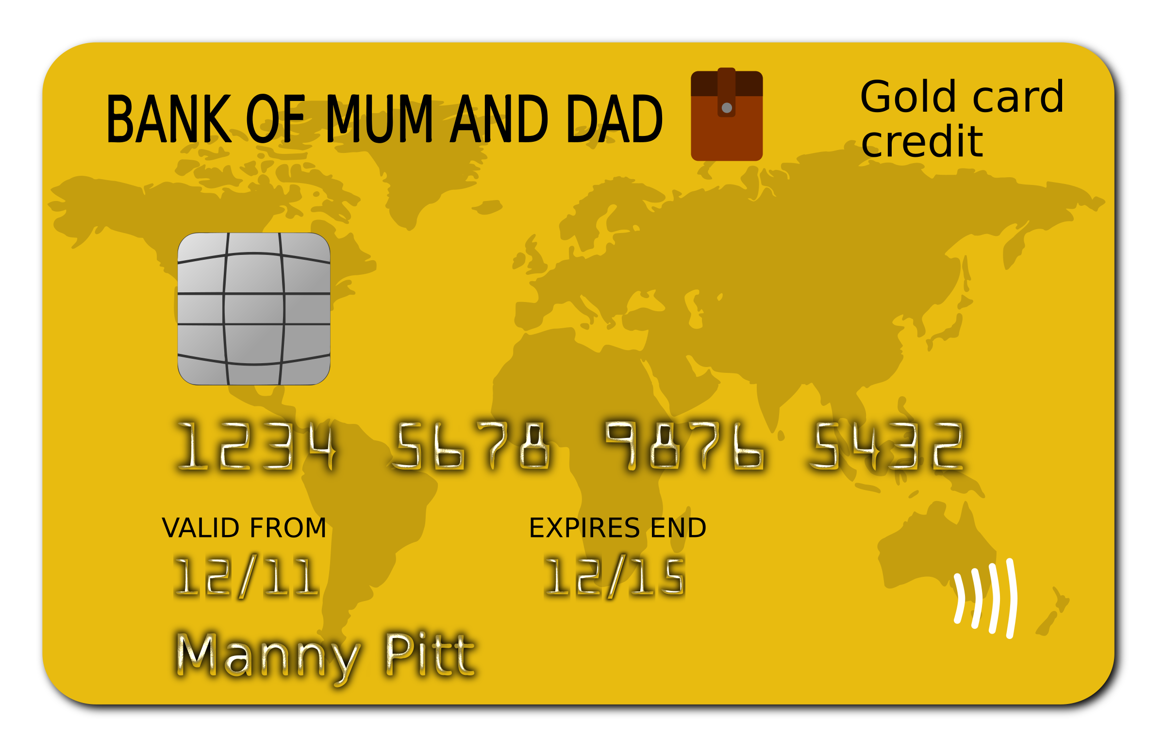 dad clipart card