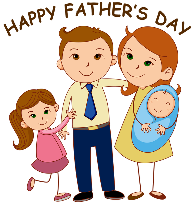 june clipart father's day