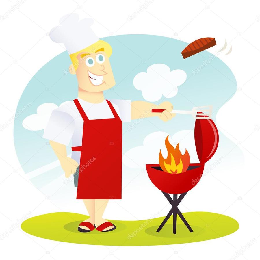 dad clipart chef