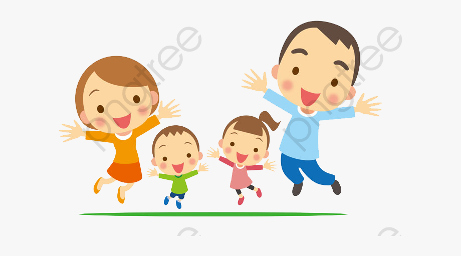 dad clipart different family