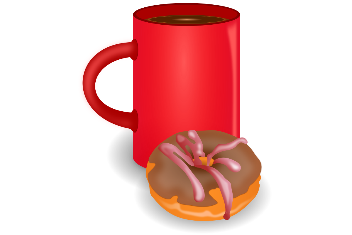 With loadtve. Dad clipart donuts