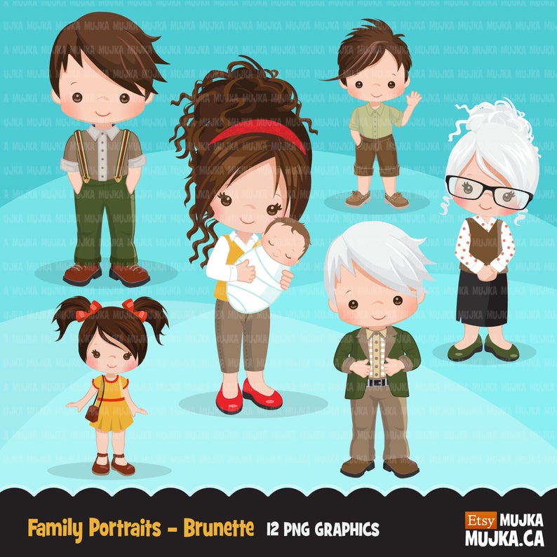 dad clipart family 2