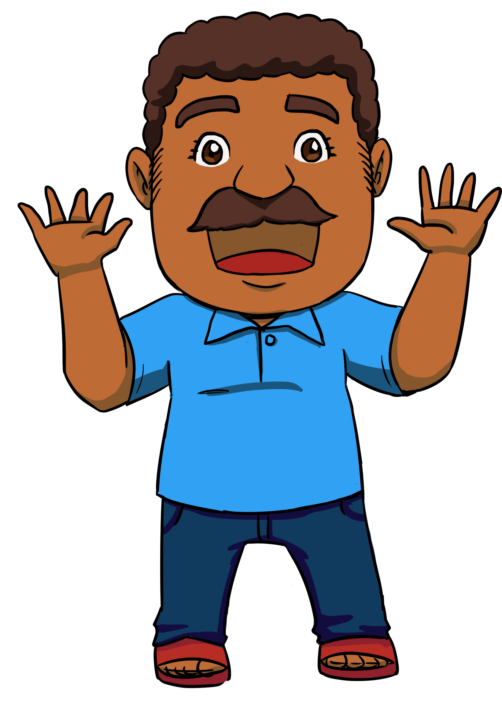 indian clipart dad
