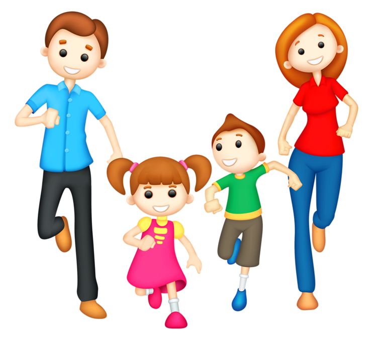 Father clipart mother child. Mom and dad free