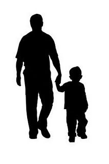 dad clipart silhouette