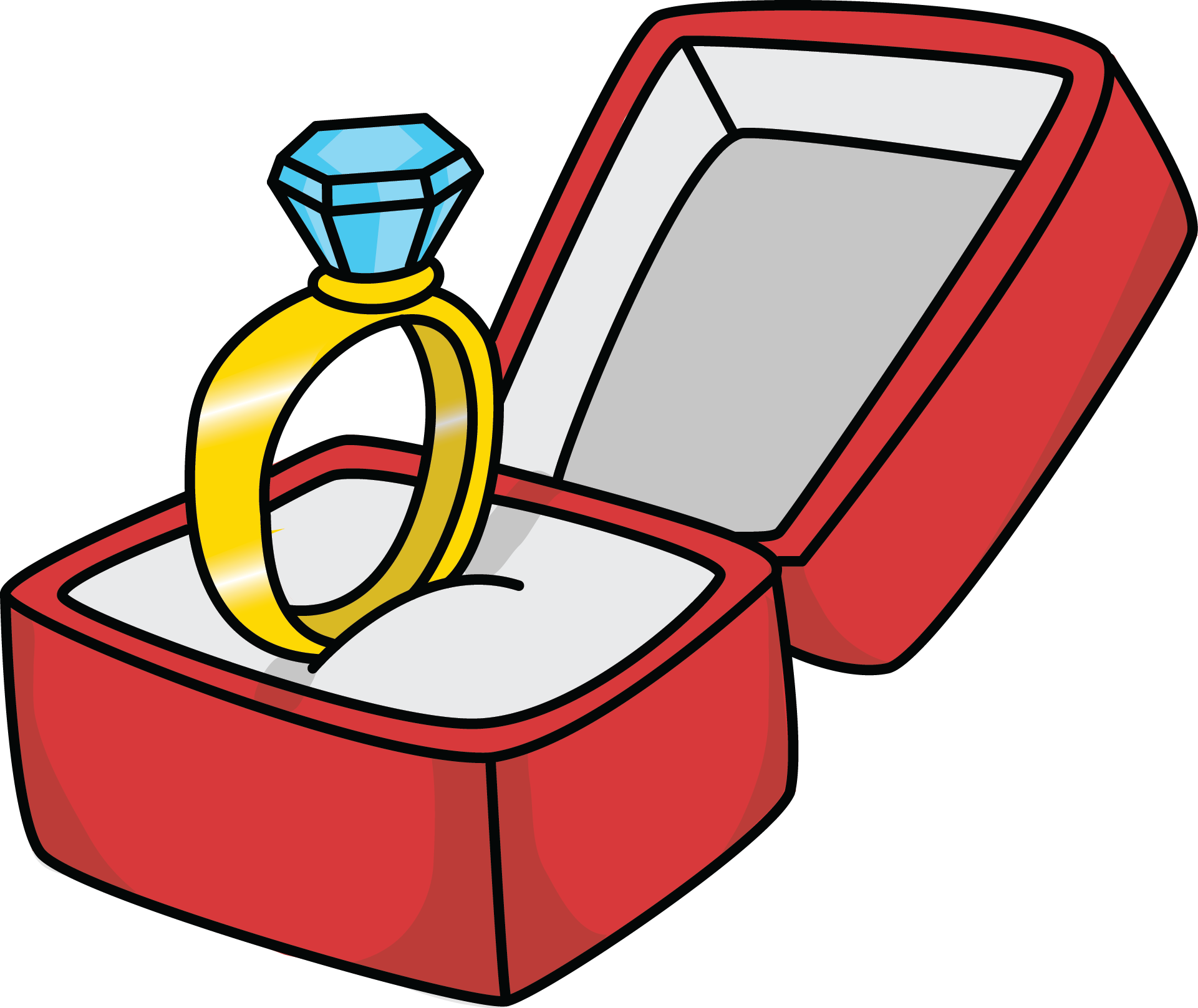 engagement clipart entwined