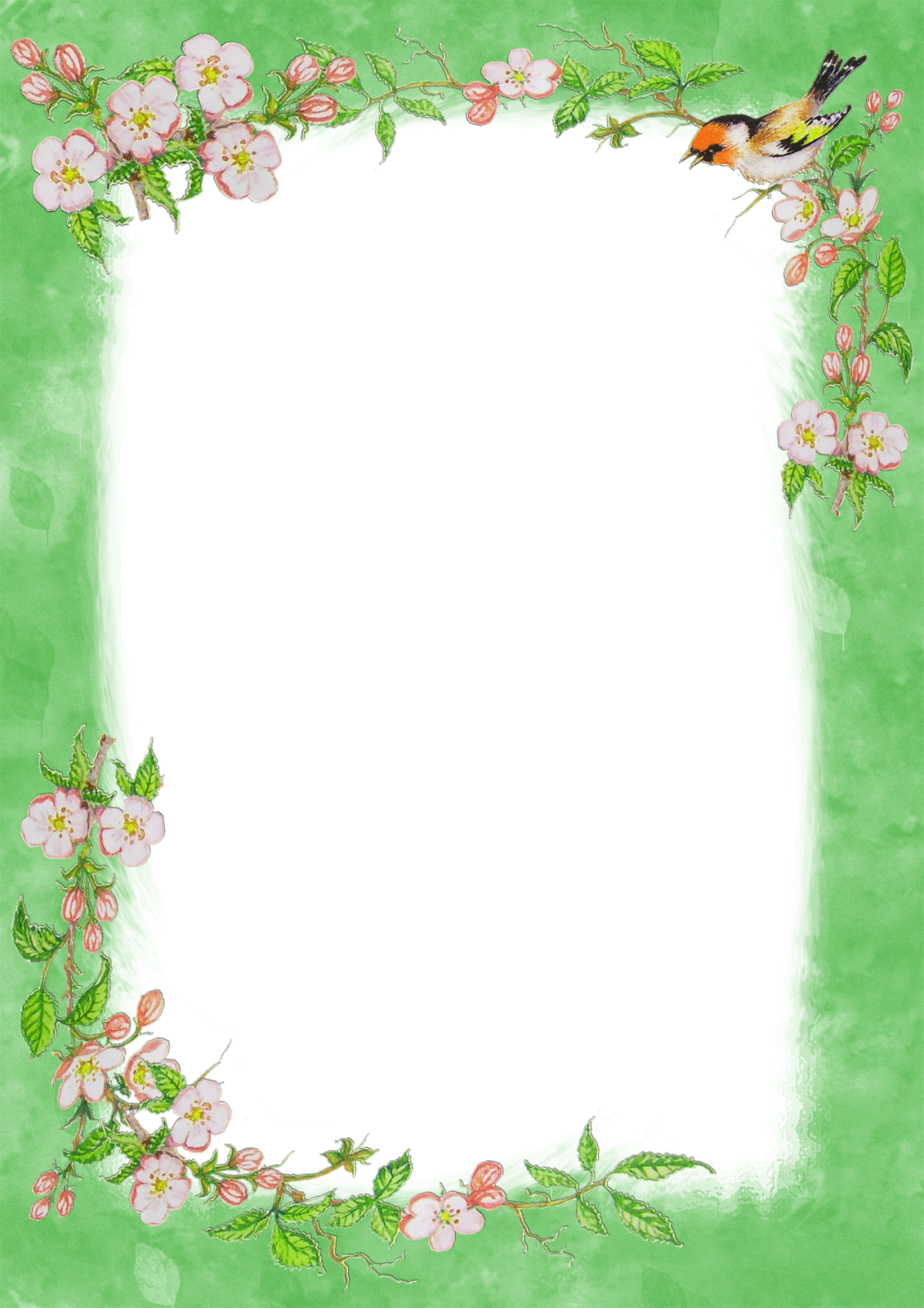 Daffodil clipart frame, Daffodil frame Transparent FREE for download on