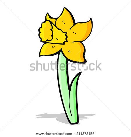 Daffodil clipart lily. Day clip art cartoon