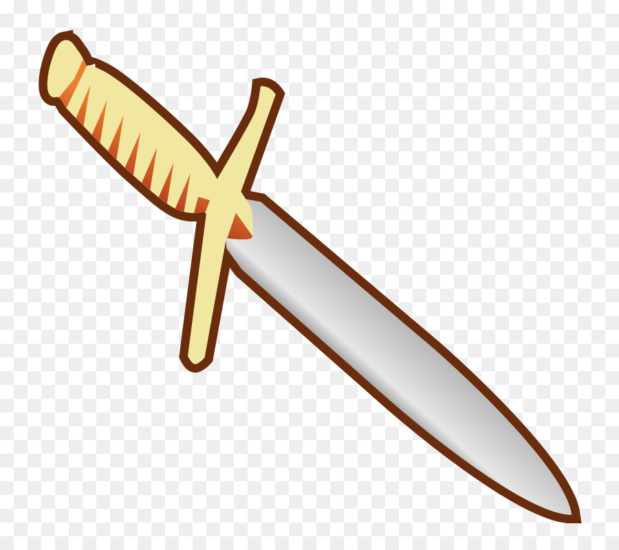 Dagger clip art . Sword clipart knife