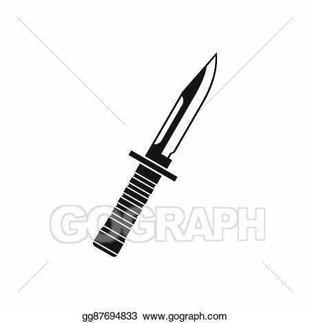 knife clipart simple