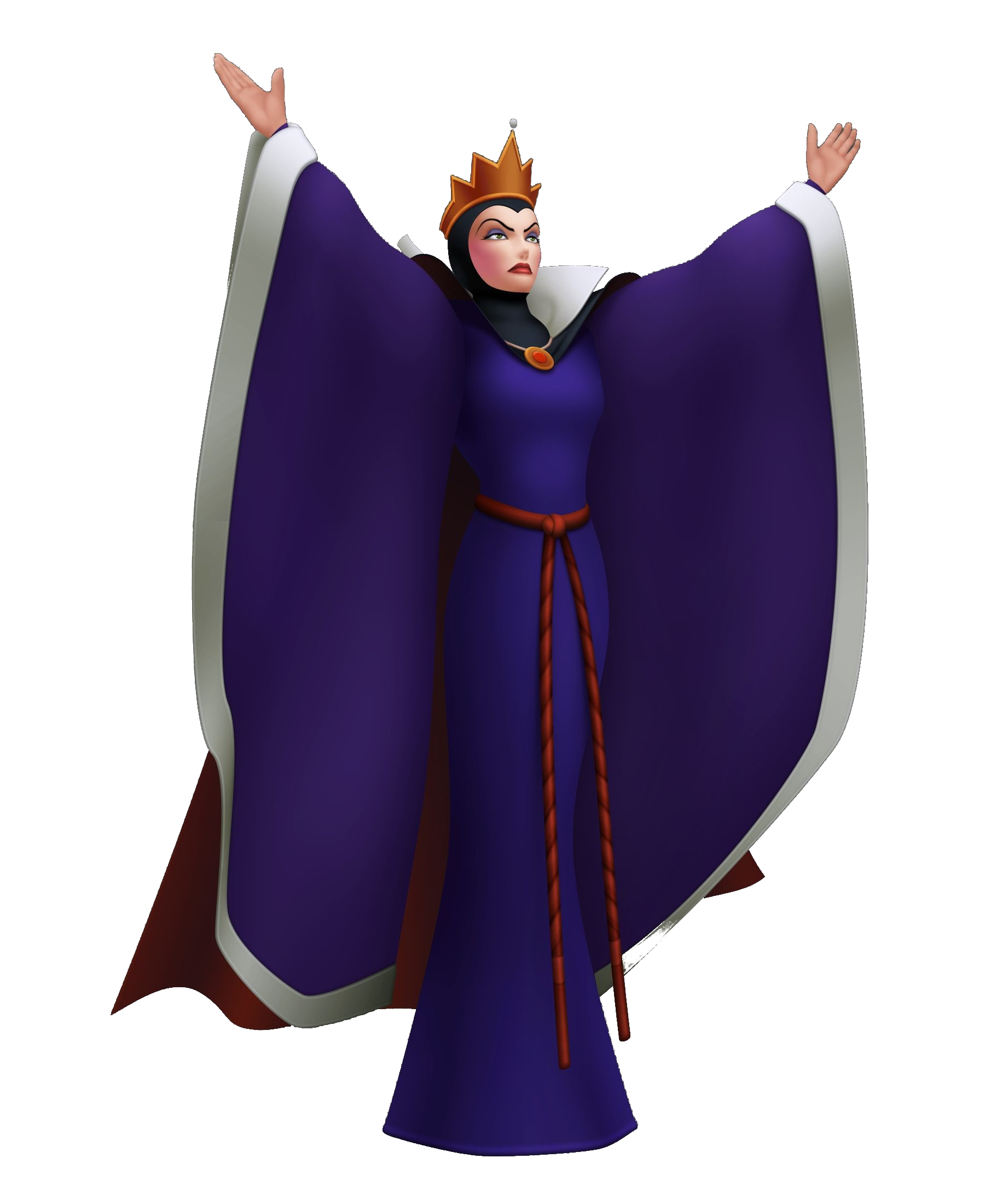 The queen disney wiki. Mad clipart evil person