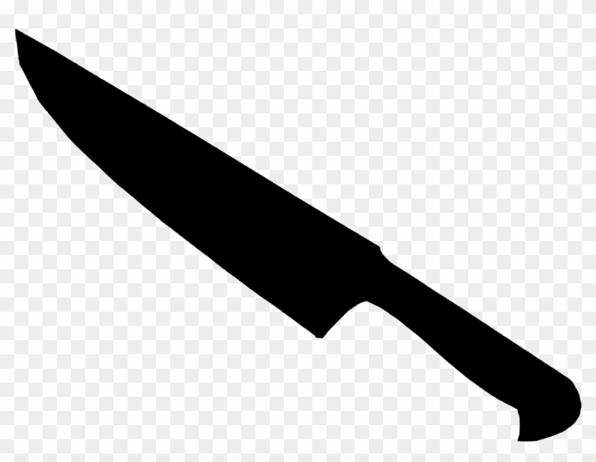 Png free transparent . Knife clipart silhouette