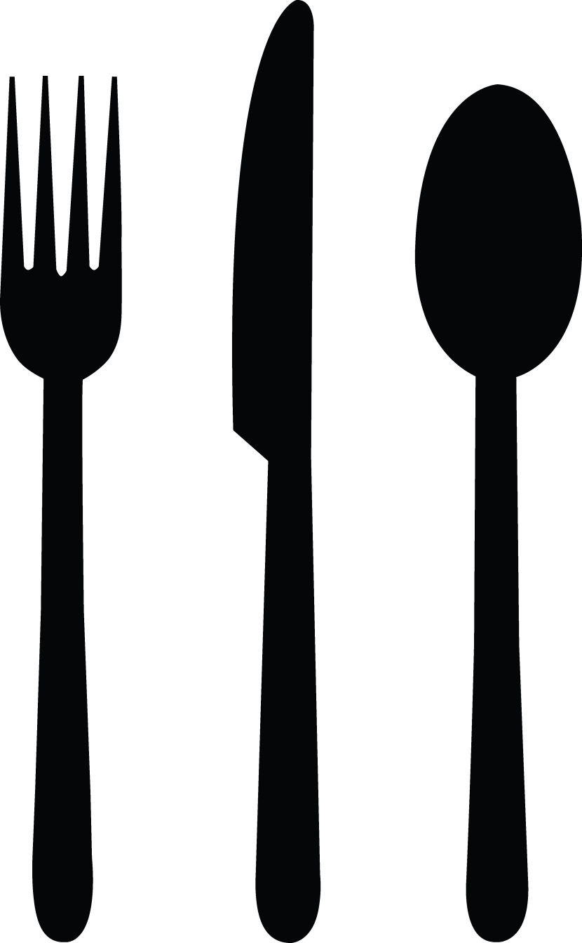 luncheon clipart fork knife