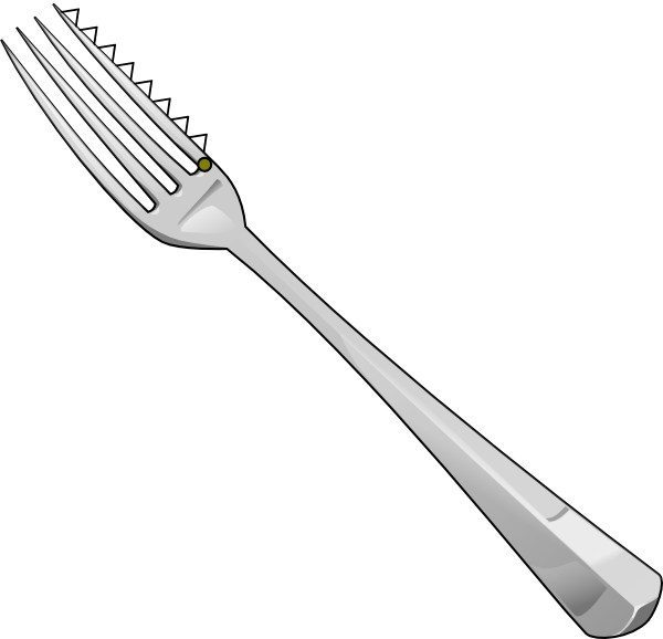 fork clipart fish