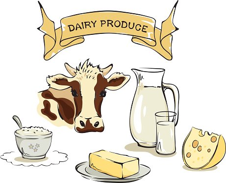 dairy clipart farm product