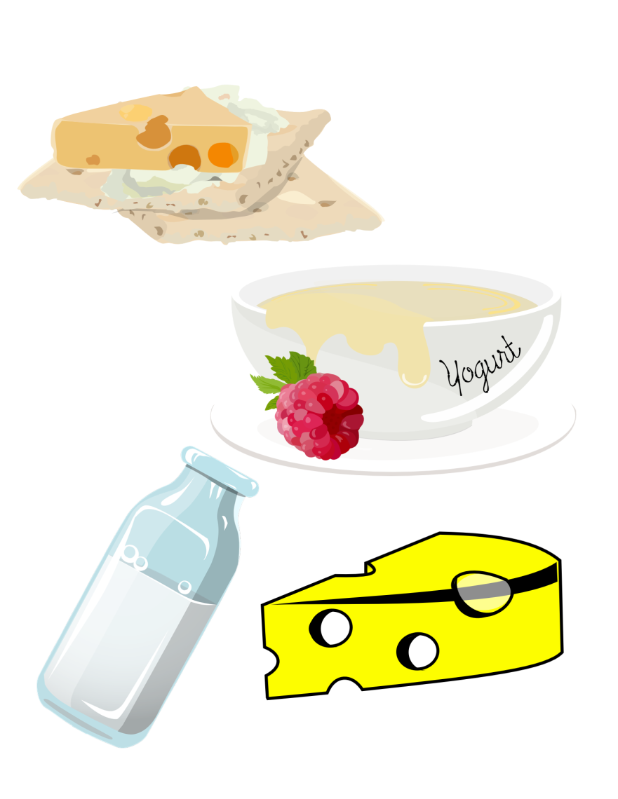 dairy clipart healthy food