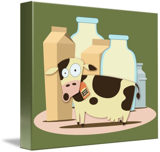 Dairy clipart milk carton. Cow blues by mike