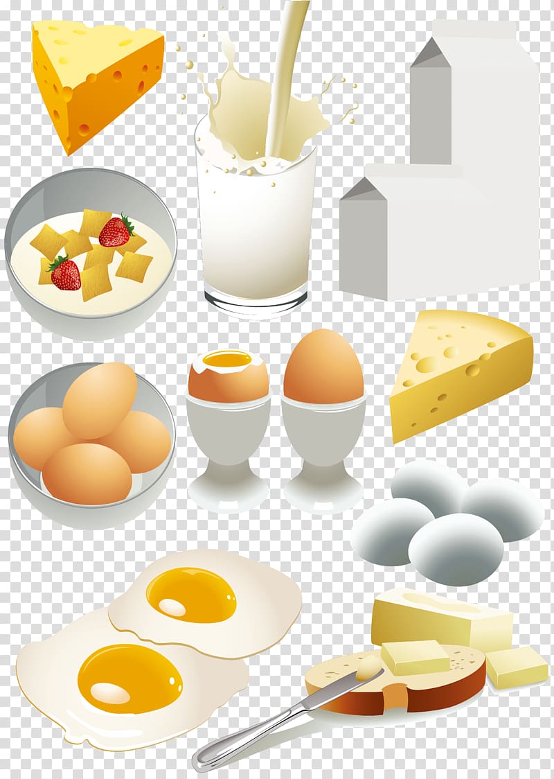 dairy clipart milk egg