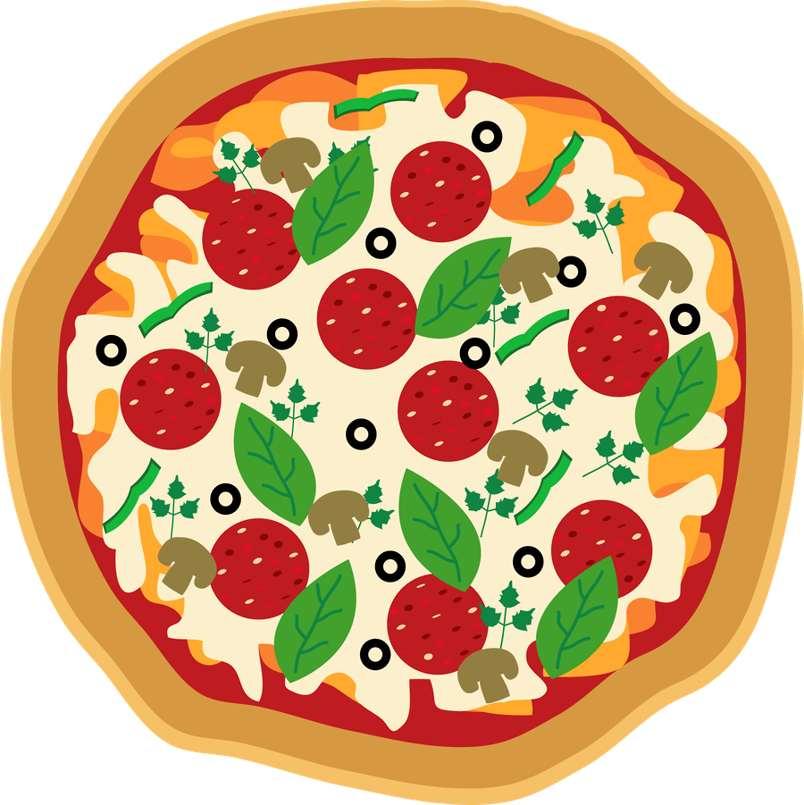 dairy clipart pizza cheese