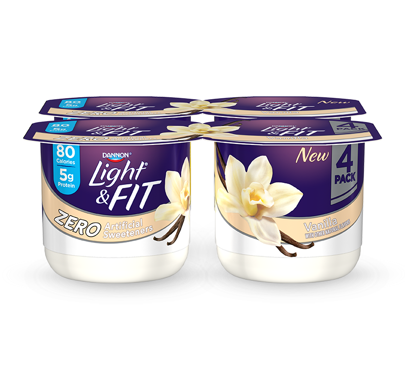 Nonfat with zero artificial. Dairy clipart vanilla yogurt