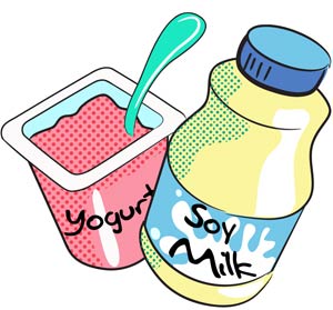 Clip art clipartandscrap . Milk clipart yogurt